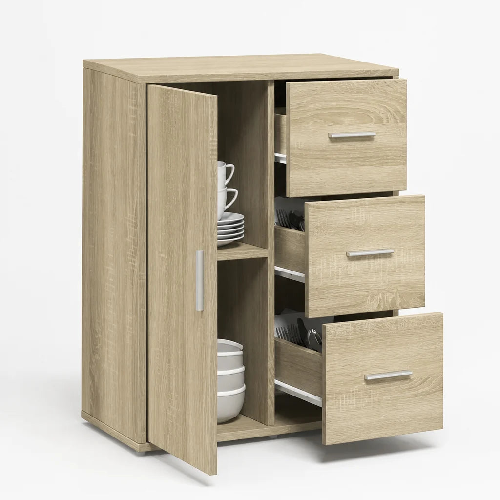 Garderobe Sonoma Eiche Poco