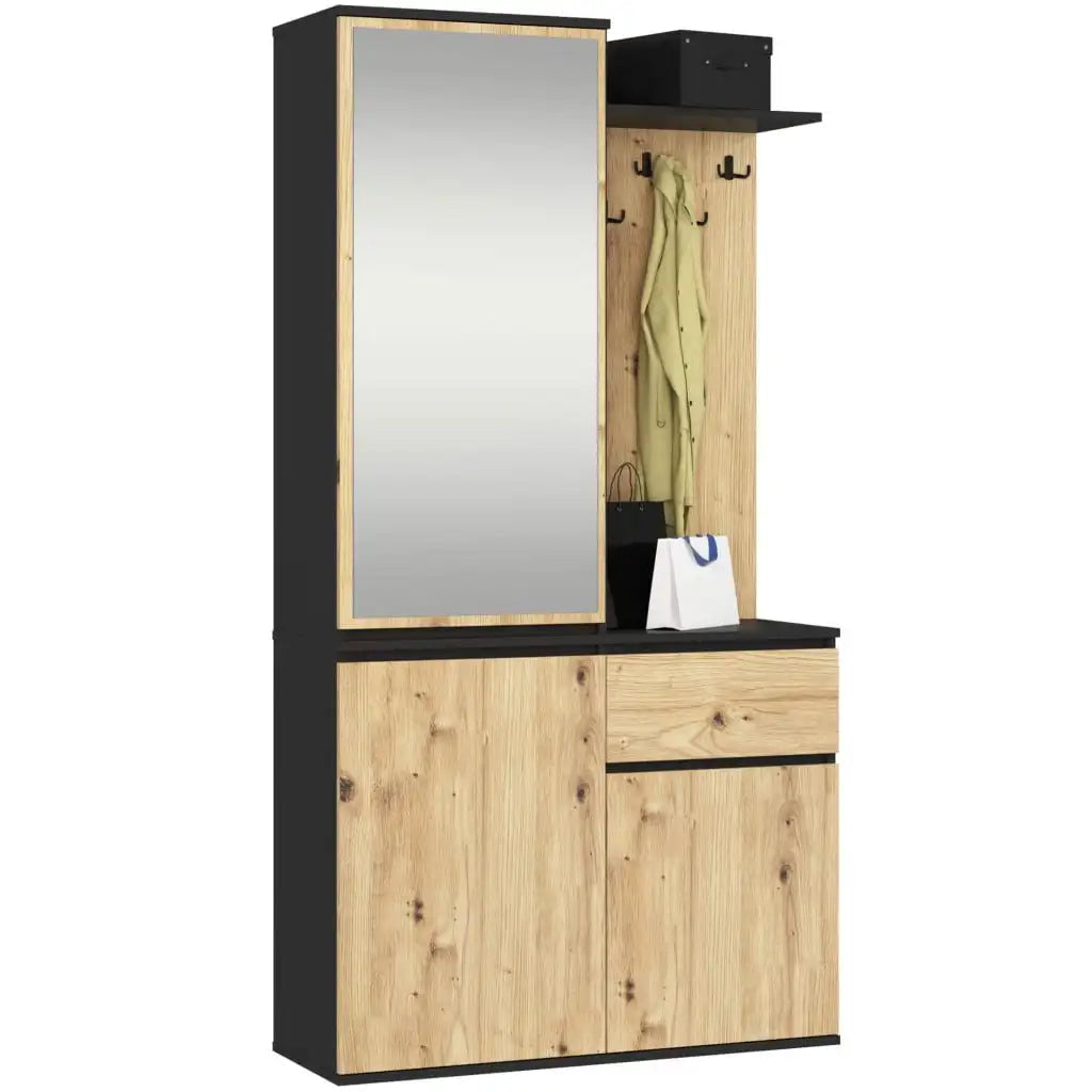 Garderoben Set Artisan Eiche