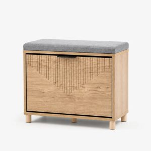 Sitzbank Garderobe Eiche