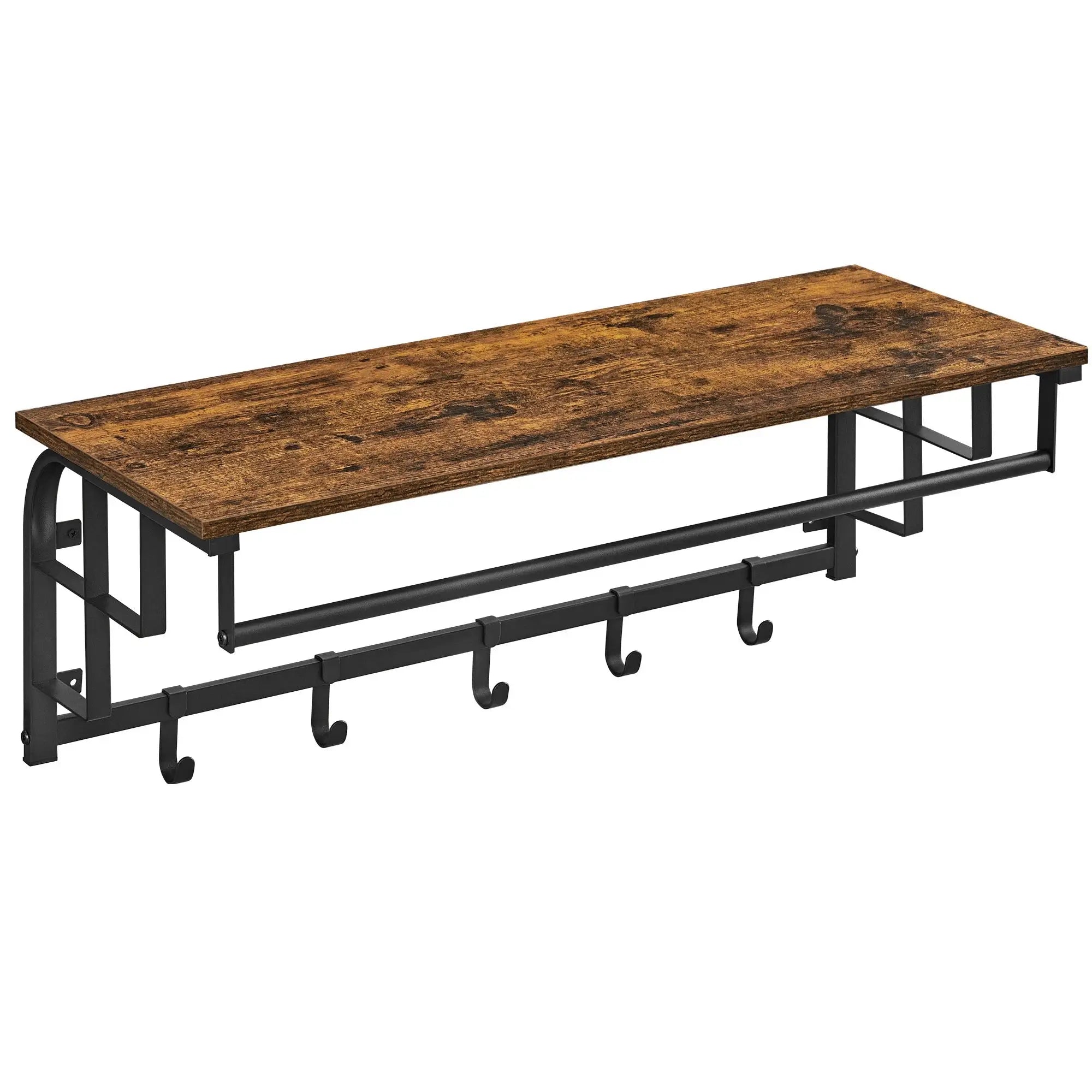 Wandgarderobe Holz Mit Ablage