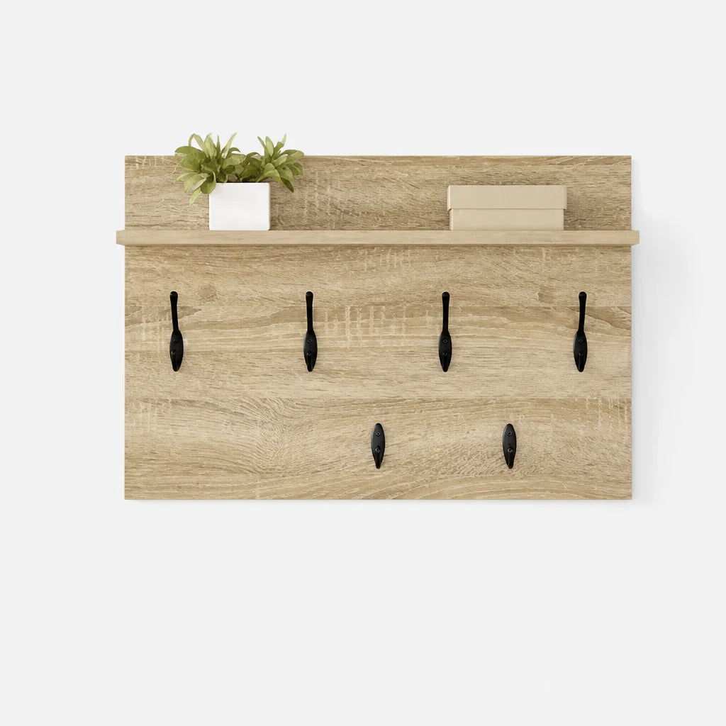 Wandpaneele Holz Garderobe